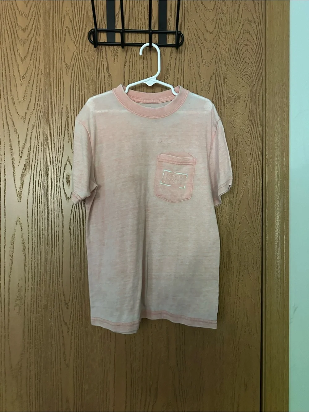 Southern Marsh Light Pink Tee with Navy Duck Logo